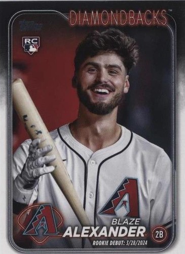 2024 Topps Now 32 Blaze Alexander Arizona Diamondbacks