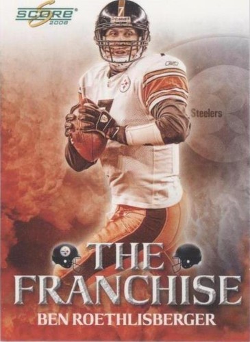 2008 Score Ben Roethlisberger #F-8