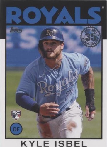 2021 Topps Update Series - Kyle Isbel #86B-2