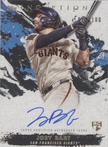 2021 Topps Inception - Joey Bart #RESA-JB
