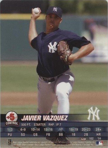 2004 MLB Showdown Trading Deadline - Javier Vazquez #102
