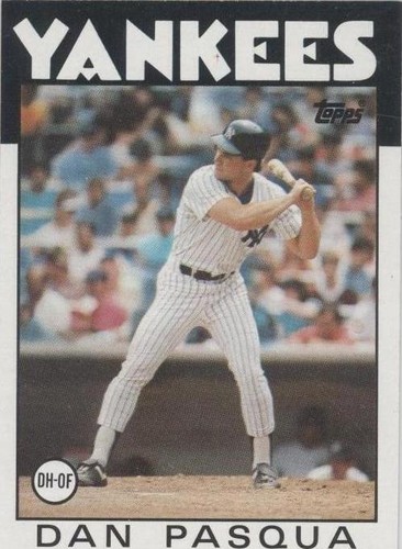 1986 Topps - Dan Pasqua #259