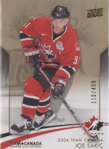 2015 Upper Deck Team Canada Master Collection - Joe Sakic #13