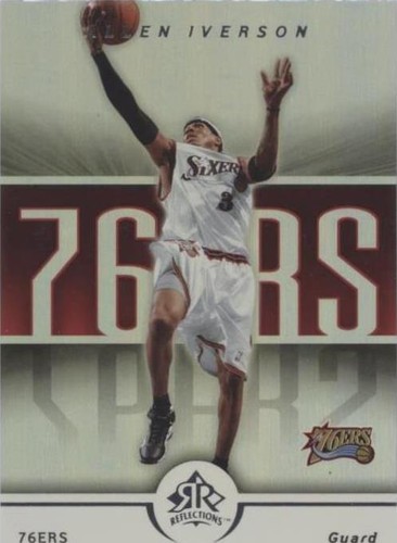2005-06 Upper Deck NBA Reflections - Allen Iverson #72