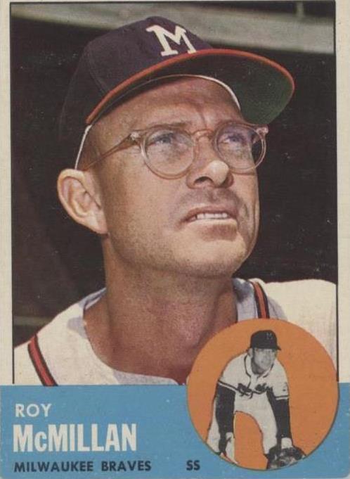 1963 Topps - Roy McMillan #156