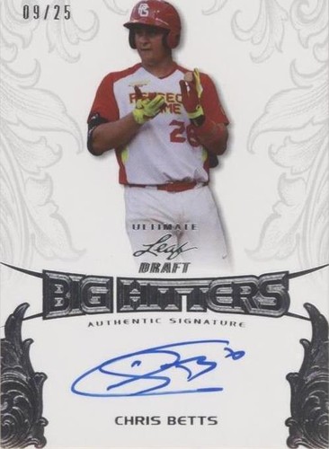 2015 Leaf Ultimate Draft - Chris Betts #BH-CB1