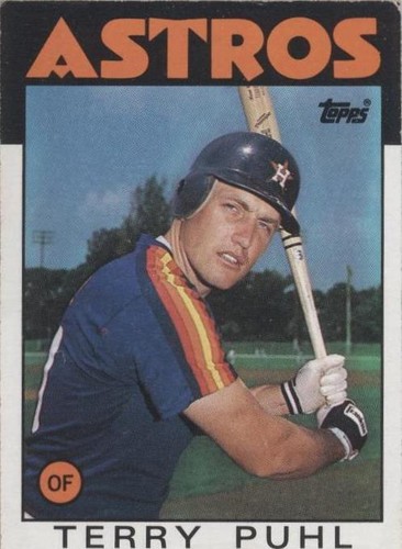 1986 Topps - Terry Puhl #763