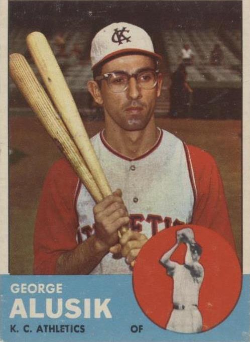 1963 Topps - George Alusik #51