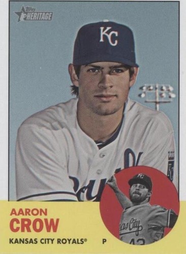 2012 Topps Heritage - Aaron Crow #75