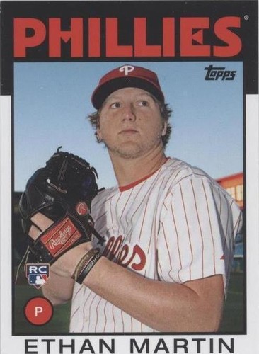 2014 Topps Archives - Ethan Martin #112