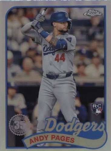 2024 Topps Chrome Update Series - Andy Pages #89CU-8