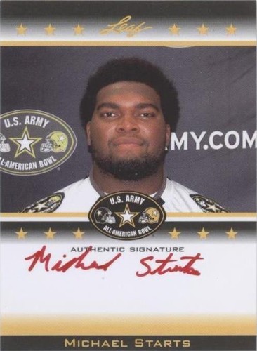 2012 Leaf U.S. Army All-American Bowl Michael Starts #TA-MS1