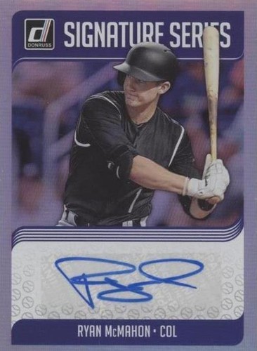 2018 Panini Donruss - Ryan McMahon #SS-RY