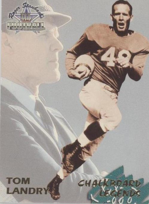 Ted Williams Card Company 1994 Roger Staubach's NFL Fútbol Tom Landry #66