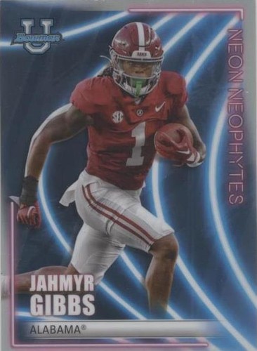 2022-23 Bowman's Best University Jahmyr Gibbs #NN-6