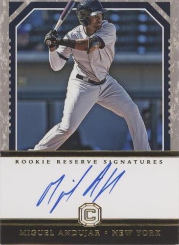 2018 Panini Chronicles - Miguel Andujar #RRS-MA
