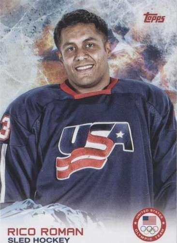 2014 Topps U.S. Olympic & Paralympic Team and Hopefuls - Rico Roman #73