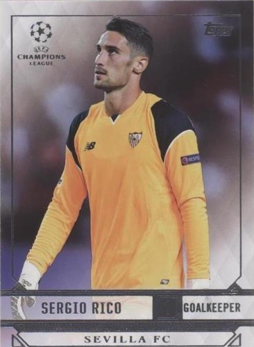 2016-17 Topps UCL Showcase Sergio Rico #165