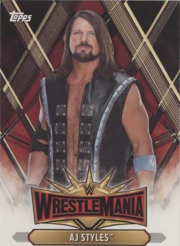 2019 Topps WWE Road to Wrestlemania - AJ Styles #WM-2