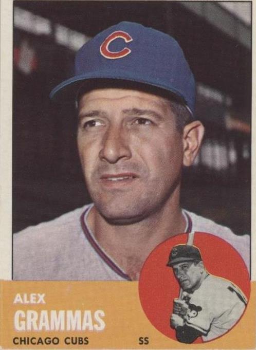 1963 Topps - Alex Grammas #416
