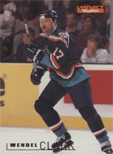 1995-96 Skybox Impact - Wendel Clark #99