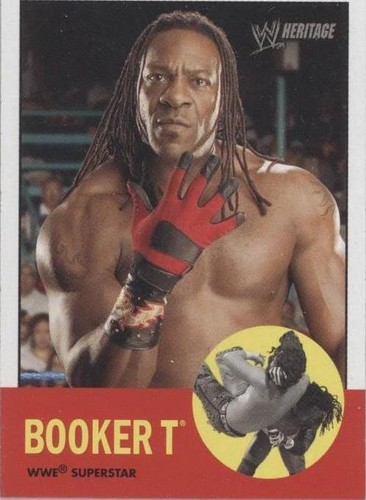 2006 Topps Heritage II WWE - Booker T #33