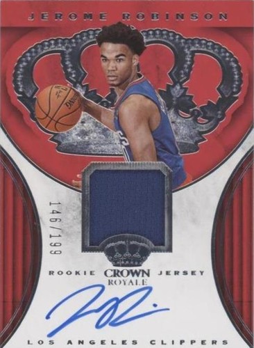 2018-19 Panini Crown Royale - Jerome Robinson #RJA-JRB