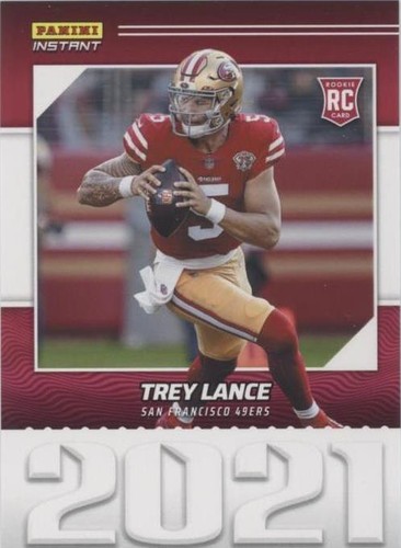 2021 Panini Instant NFL Trey Lance #YO3