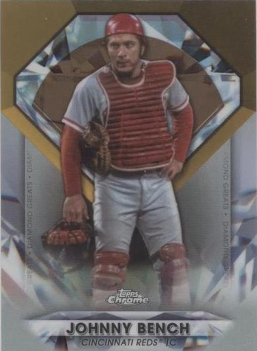 2022 Topps Chrome Update Series - Johnny Bench #DGC-10