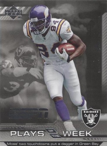 2005 Upper Deck ESPN Randy Moss #PW-9