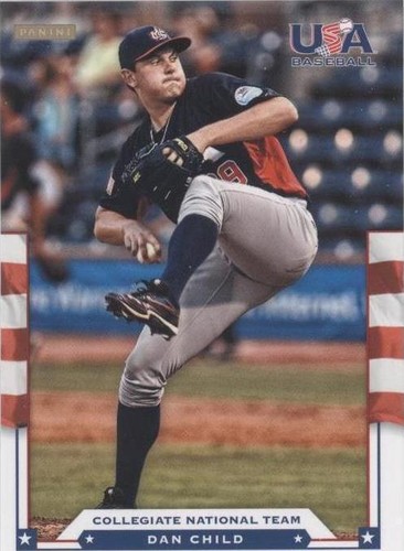 2012 Panini USA Baseball National Team - Dan Child #3