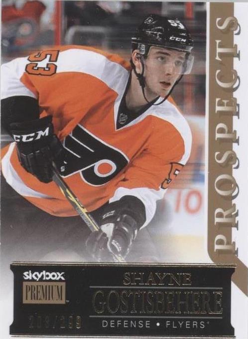 2014-15 Fleer Showcase - Shayne Gostisbehere #46