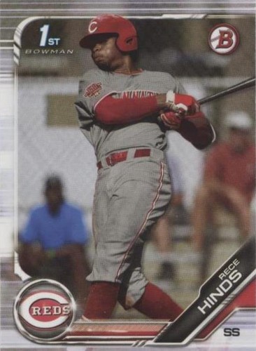 2019 Bowman Draft - Rece Hinds #BD-131