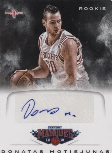 2012-13 Panini Marquee - Donatas Motiejunas #15