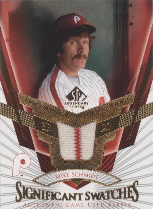 2004 SP Legendary Cuts - Mike Schmidt #SS-MS
