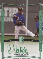 2014 Leaf Perfect Game Showcase - Yomar Valentin #A-YV1