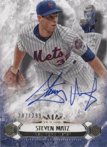2016 Topps Tier One - Steven Matz #BOA-SMT