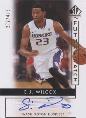 2014-15 SP Authentic - C.J. Wilcox #92