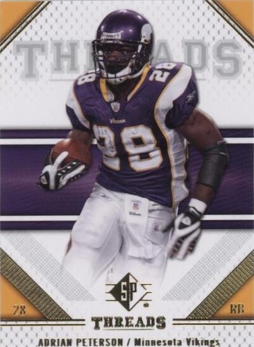 2009 SP Threads Adrian Peterson #2