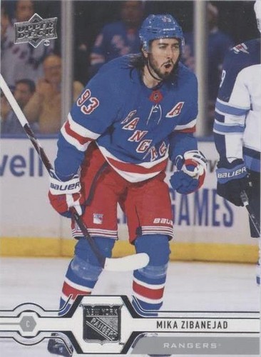 2019-20 Upper Deck - Mika Zibanejad #338