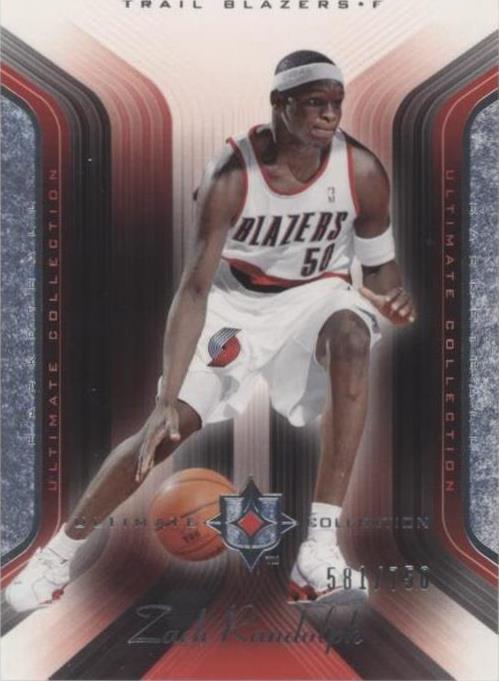 2004-05 Ultimate Collection - Zach Randolph #91