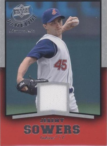 2008 Upper Deck Timeline - Jeremy Sowers #TM-JS