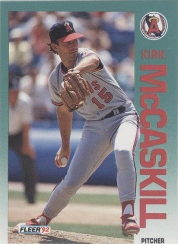 1992 Fleer - Kirk McCaskill #64