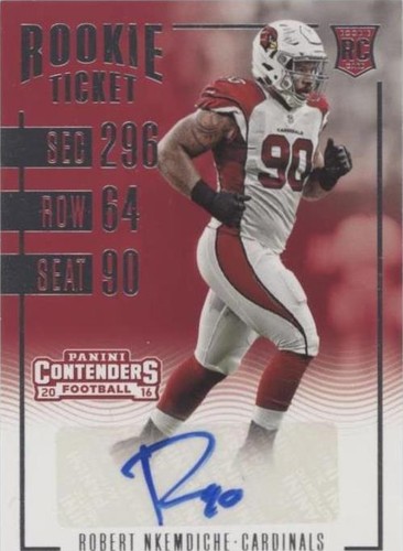 2016 Panini Contenders Robert Nkemdiche #195