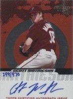 2005 Topps Finest - Scott Mathieson #150