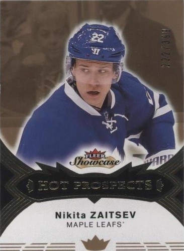 2016-17 Upper Deck Fleer Showcase - Nikita Zaitsev #140