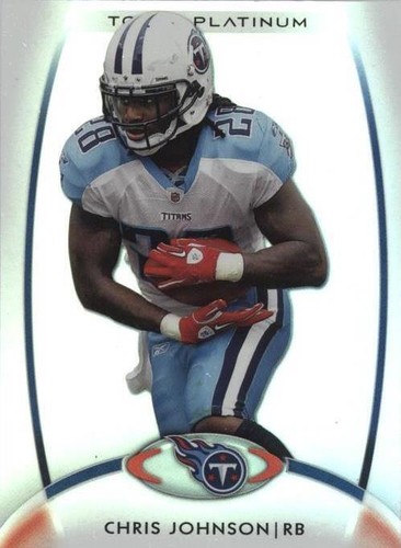 2012 Topps Platinum Chris Johnson #13