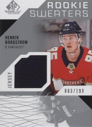 2018-19 Upper Deck SP Game Used - Henrik Borgstrom #RS-HB