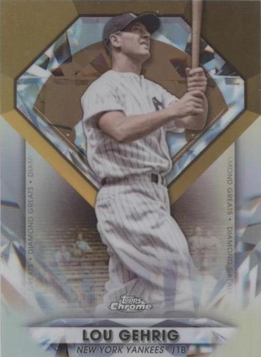 2022 Topps Chrome Update Series - Lou Gehrig #DGC-51