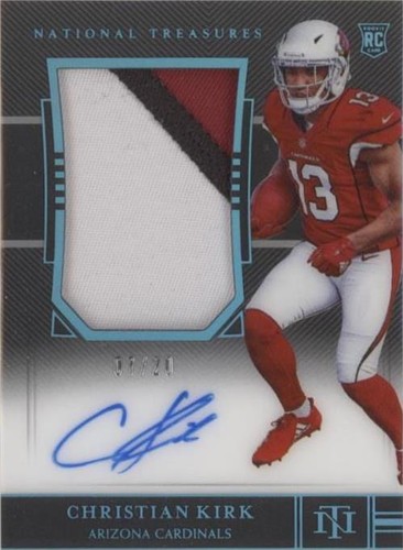 2018 Panini National Treasures Christian Kirk #188
